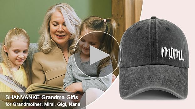 Amazon.com: Mimi Gifts for Grandma, Funny Embroidered Mimi Hat