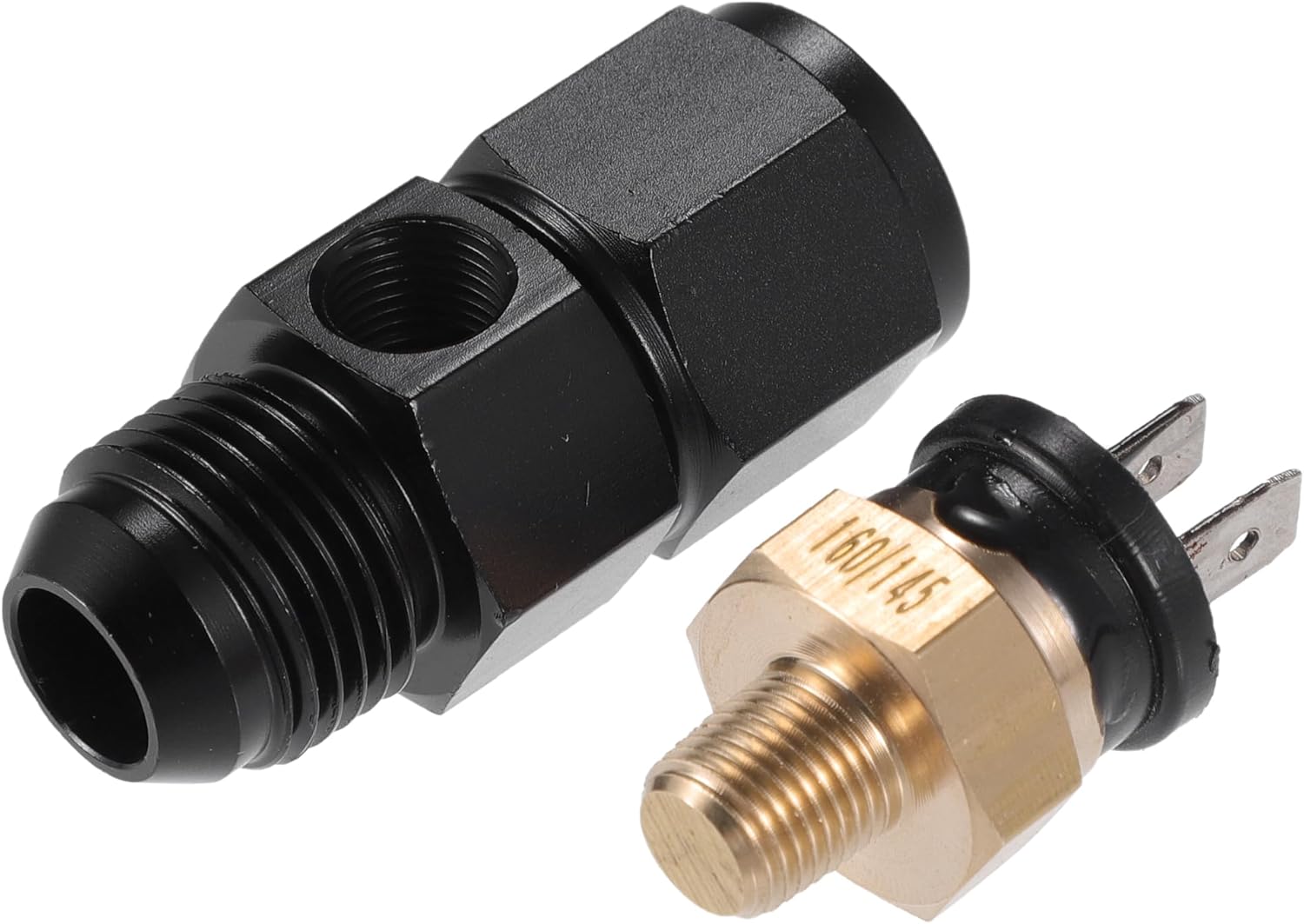uxcell Temperature Cooling Fan Switch Adapter Set 8AN 160'F On-145'F Off