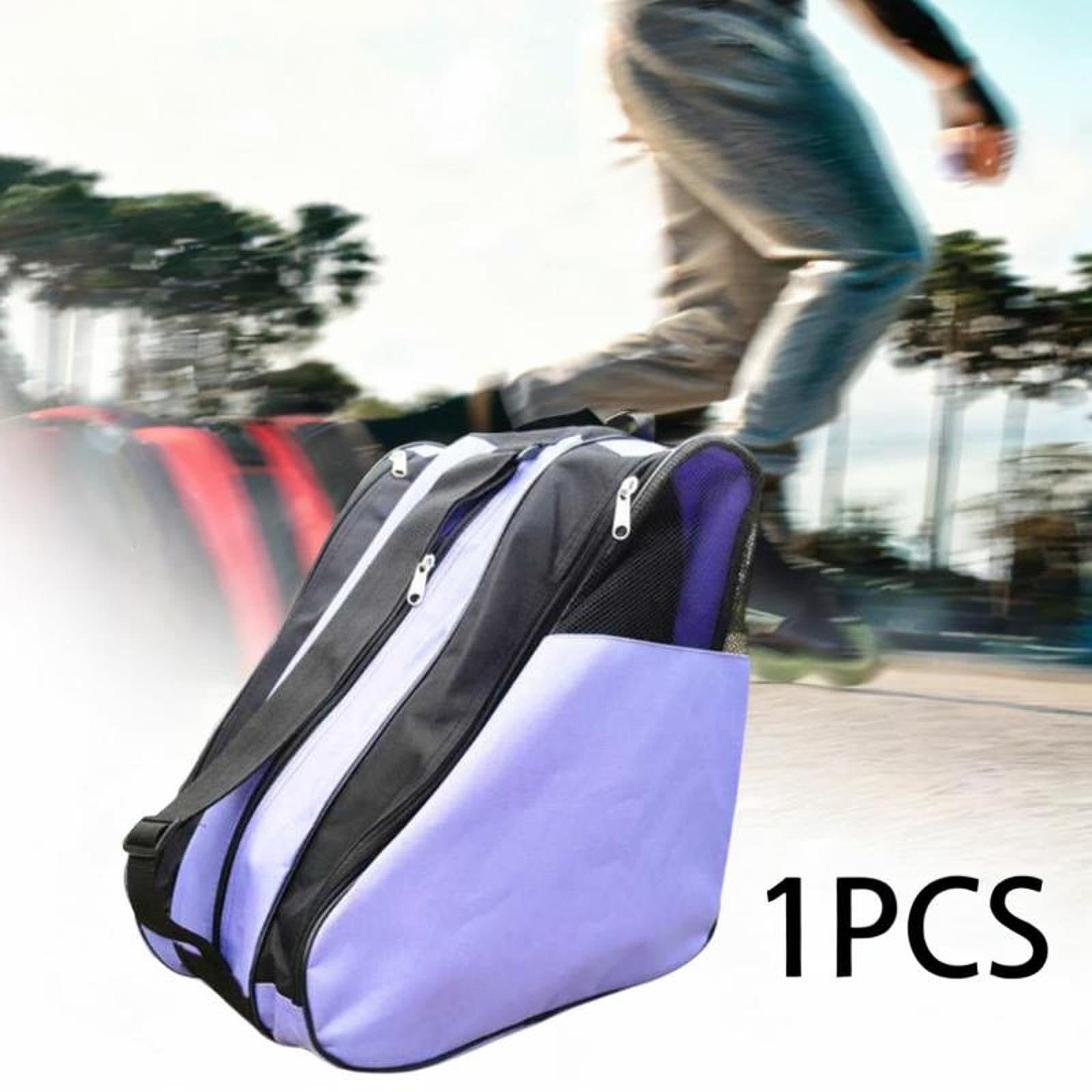 Harilla Rollschuh-Tasche, Inline-Skate-Tasche für Kinder, Premium-Schlittschuh-Taschen für Kinder/Erwachsene, Style g