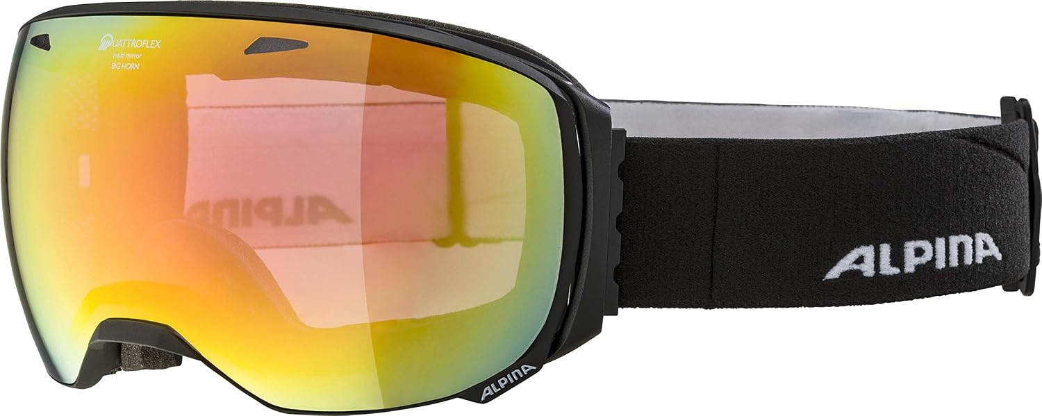 ALPINA, Occhiali da Sci, Big Horn, Unisex, Big Horn, Nero Opaco, Taglia  Unica : Amazon.it: Sport e tempo libero