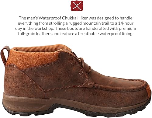 Vista 2 de Twisted X Botas de senderismo Mhkw002 para hombre