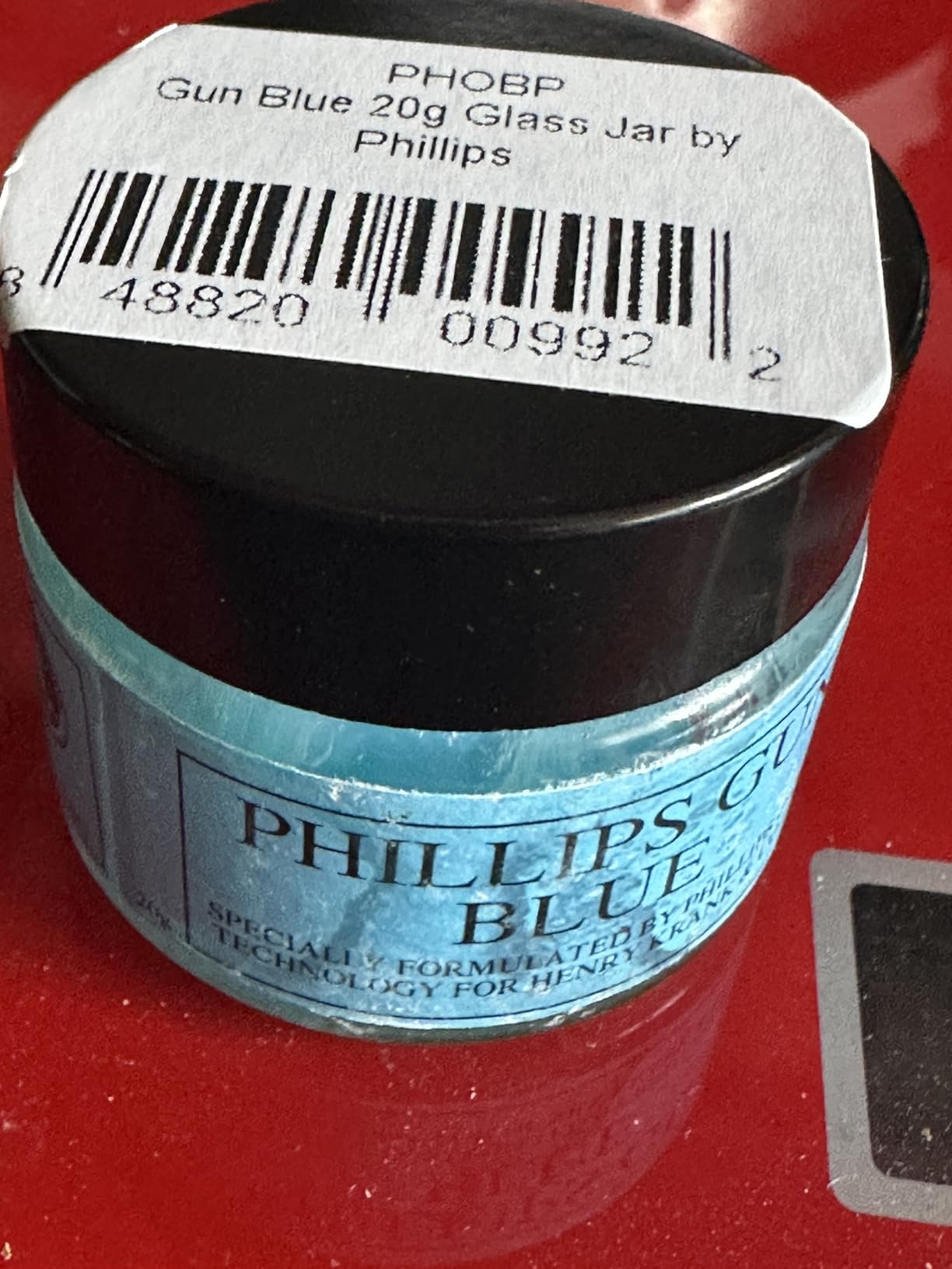 Henge Ltd PHILLIPS BLUE GUN BLUING PASTE TOUCH UP GUNSMITH REPAIR