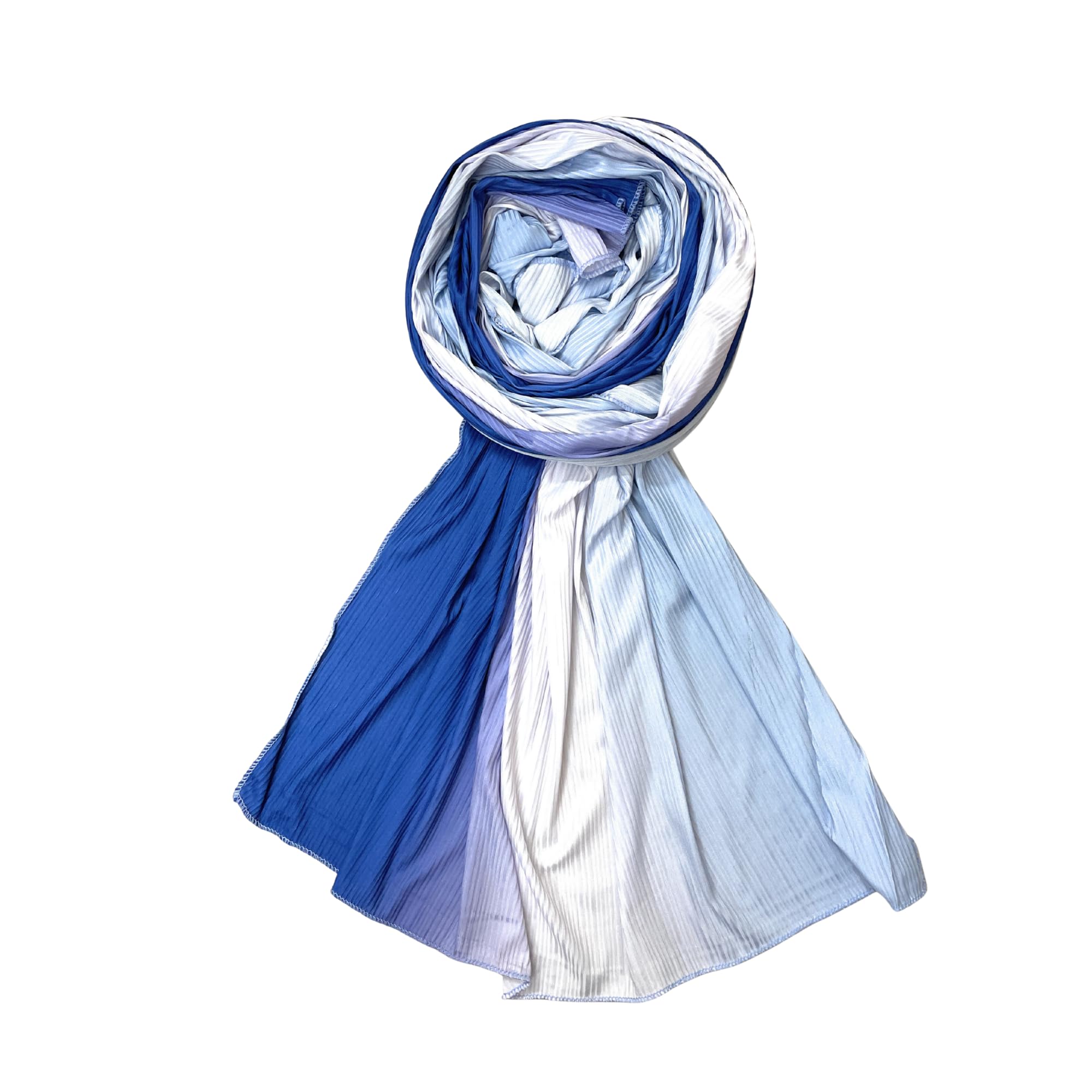 Scarf Woman Premium Self-Woven Jersey Scarves | Hijab Scarf | Headscarf | Neck Scarf | Stoles | Wraps-image-32