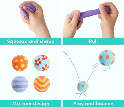THE TWIDDLERS 24 Bouncing Putty Tubs, Party Bag Fillers for Kids