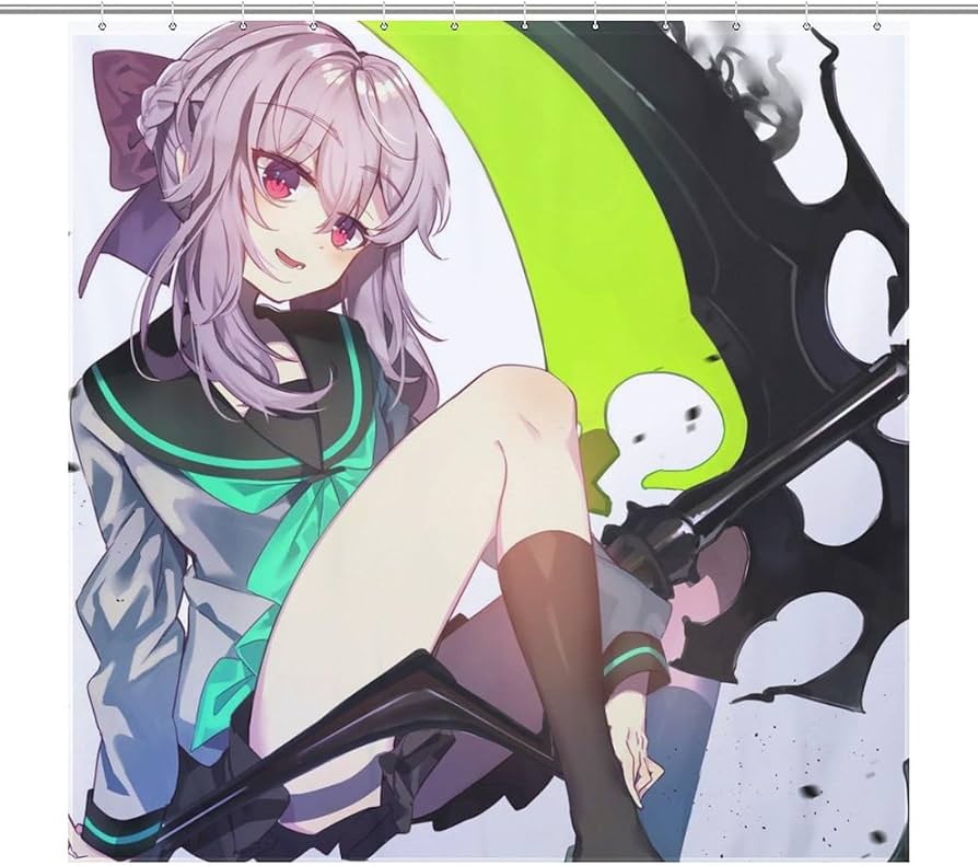 Amazon｜シャワーカーテン おしゃれ 終わりのセラフ 柊シノア 風呂