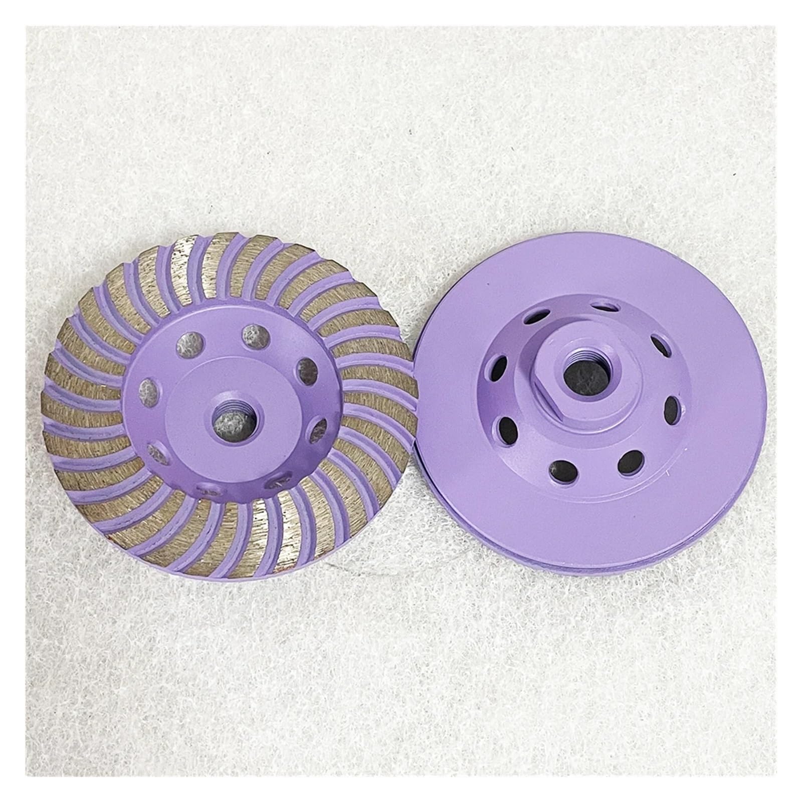 Ściernica do betonu, Diamond Floor Grinding Pad 5 inch 125mm M14 Hole Wet Polishing For Concrete Metalworking(60)