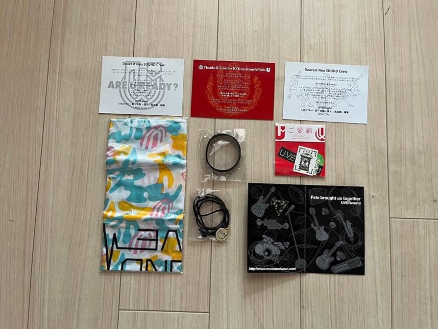 uverworldファンクラブ限定品 uverworldファンクラブ限定品