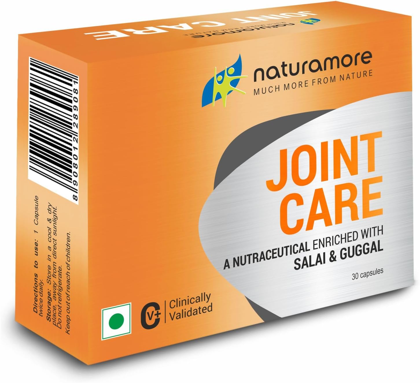 Naturamore Joint Care New – Advanced Herbal Solution for Stronger Joints, Muscles & Bones with Powerful Anti-Inflammatory Support | 30 Capsules |