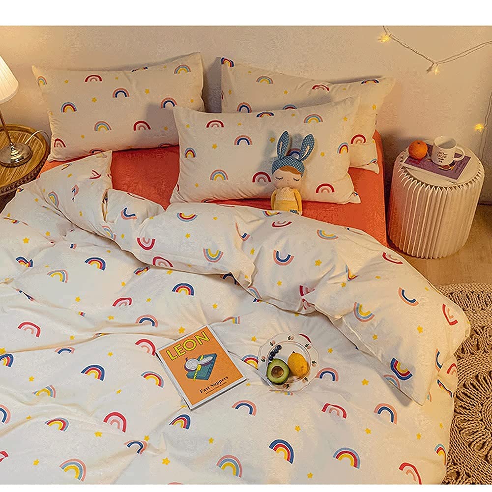 Amazon｜コンフォートクイーン寝具セットキルト/羽毛布団カバーセット