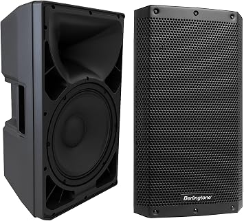 12-Inch Powered Speaker 2000W PMPO PA Speaker w/Bluetooth, USB Port, XLR Inputs, Active DJ Speakers, Dual-Angle Pole Mount, Class D Amp for Parties, Live Sound, Stage Monitor Angle