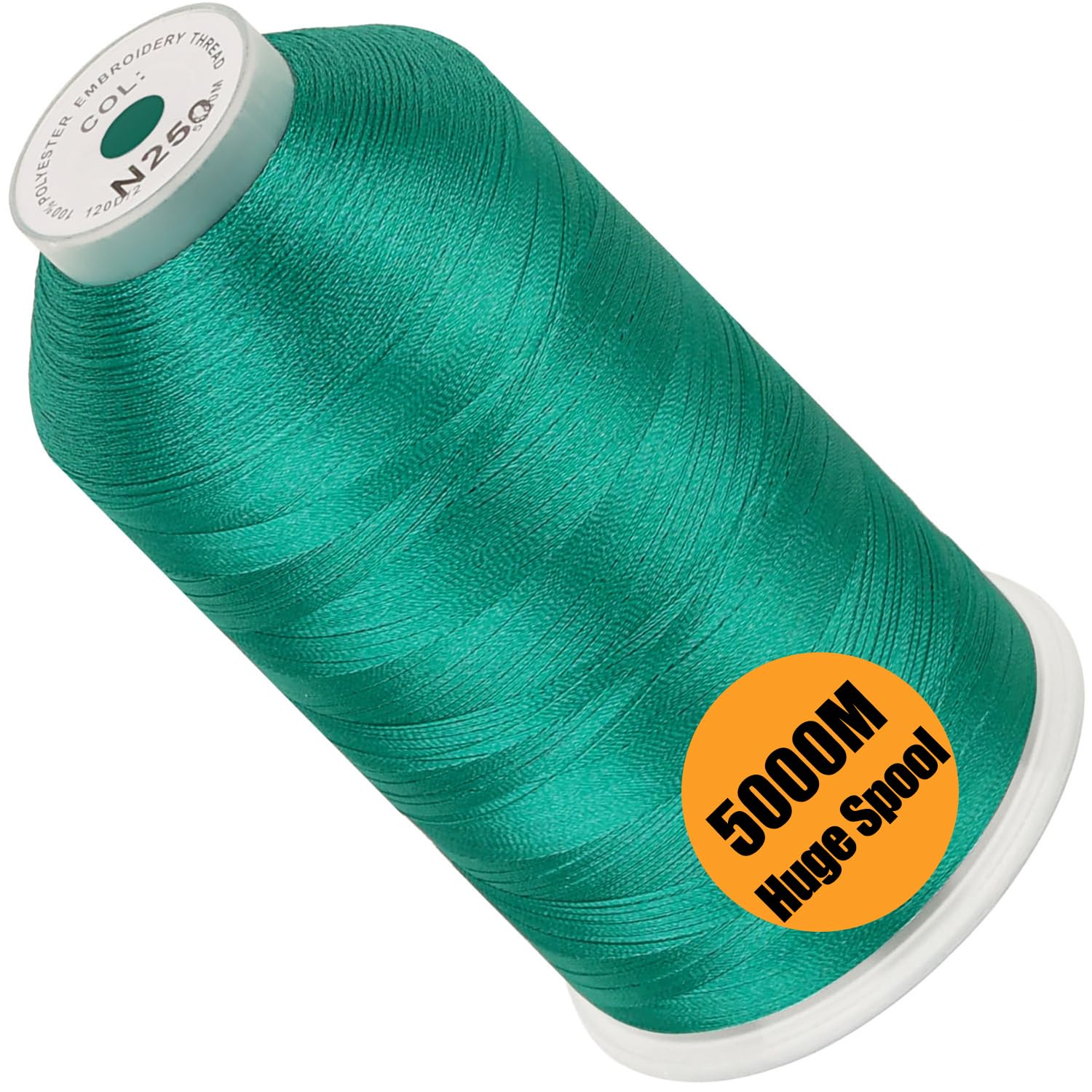 New brothread Huge Spool Embroidery Thread -Emerald Green Fits Janome Color