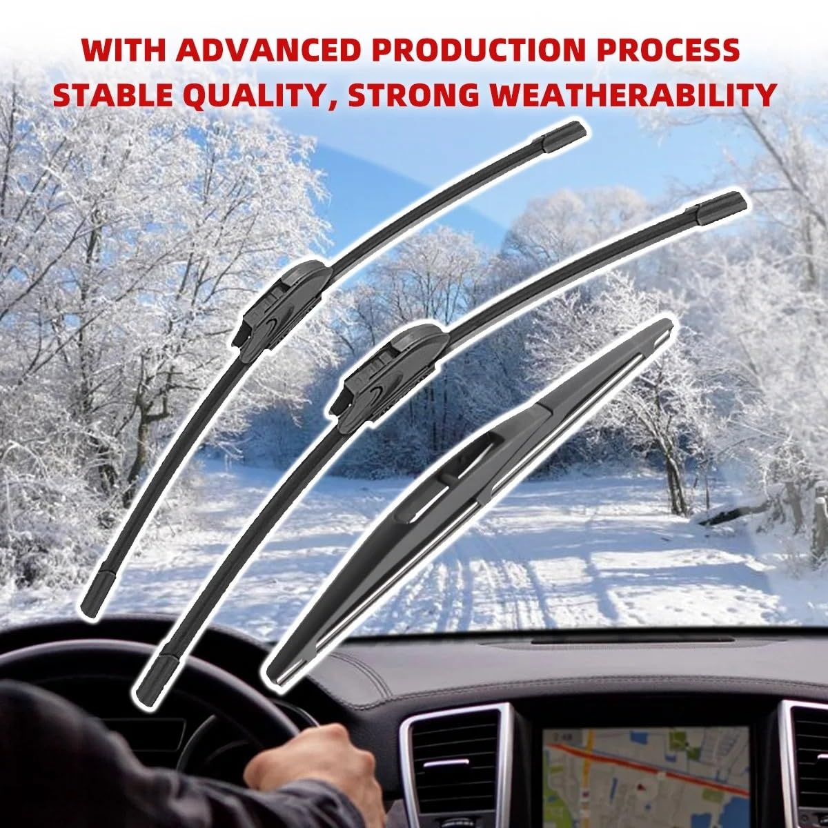 Parabrisas Escobillas Para Mitsubishi Para ASX Para Outlander Para Sport RVR 2010-2022 Limpiaparabrisas Delanteras Escobillas limpiaparabrisas delanteras