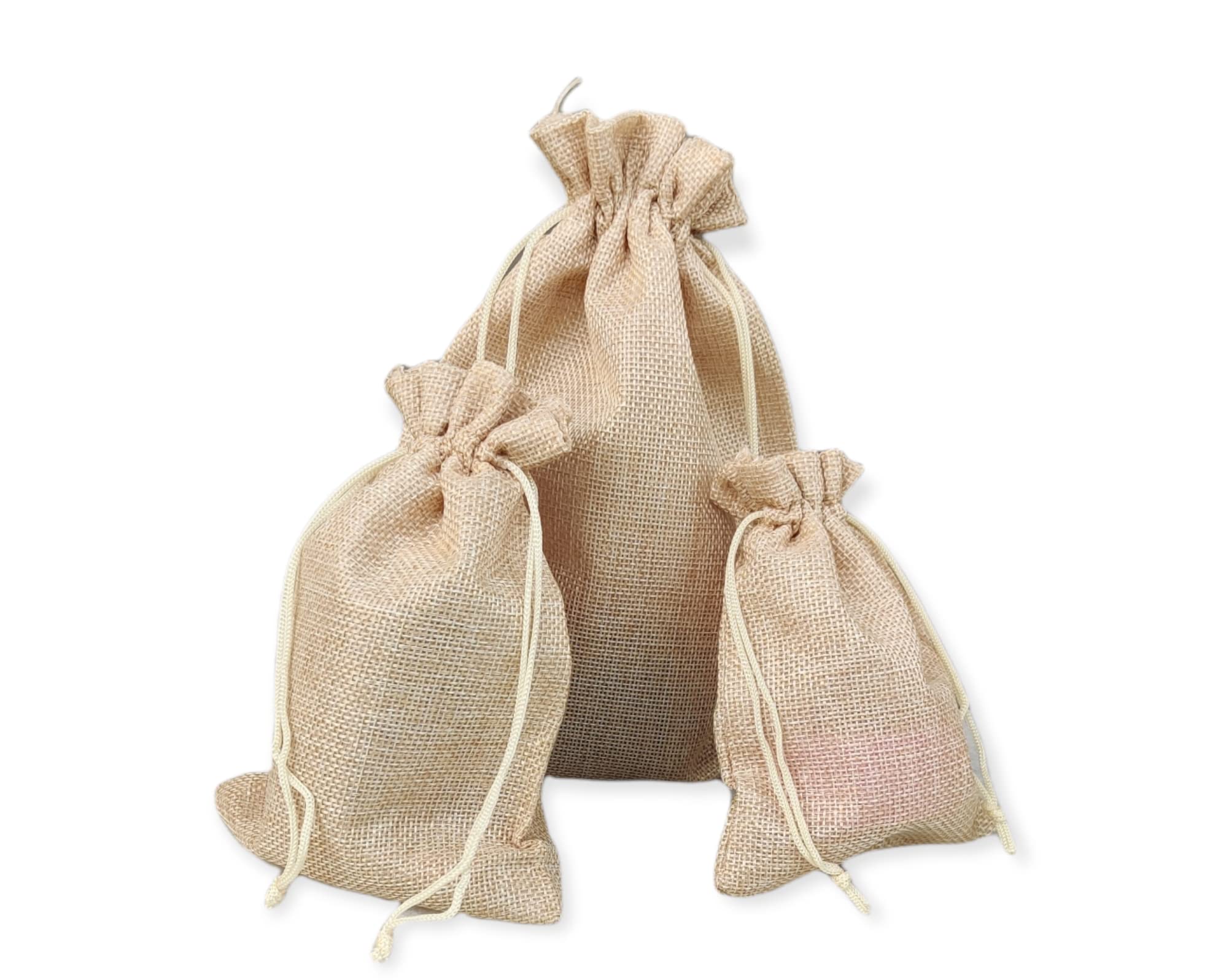 zeonely mart Jute Linen Gift Bags for Return Gifts Bags,Potli Bags for Return Gifts (13x18) CM - (15 Pieces) (B09C4Y11TT) Amazon Price History, Amazon Price Tracker