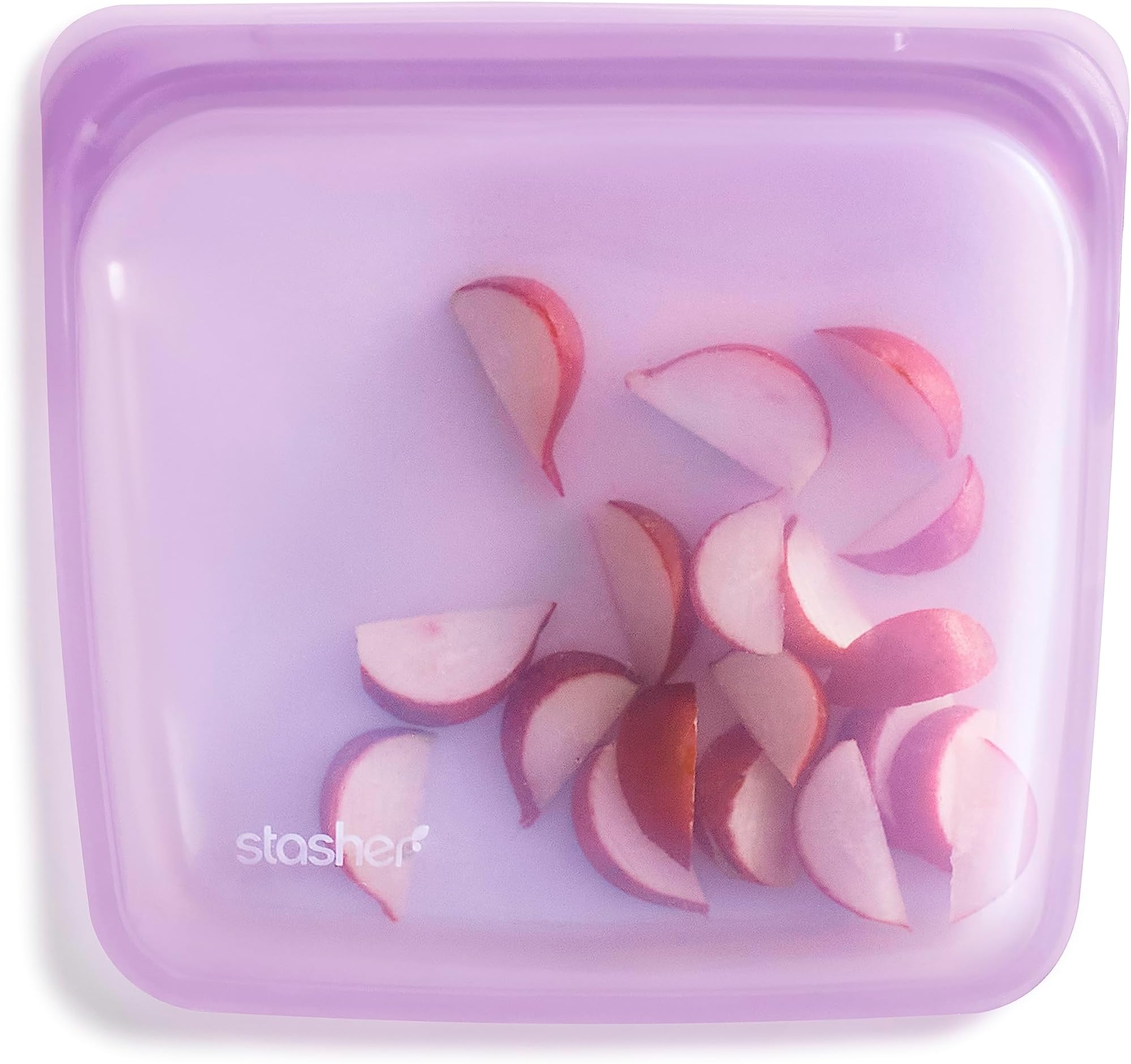 Stasher Silicone Reusable Storage Bag, Sandwich Bag, Reusable Freezer