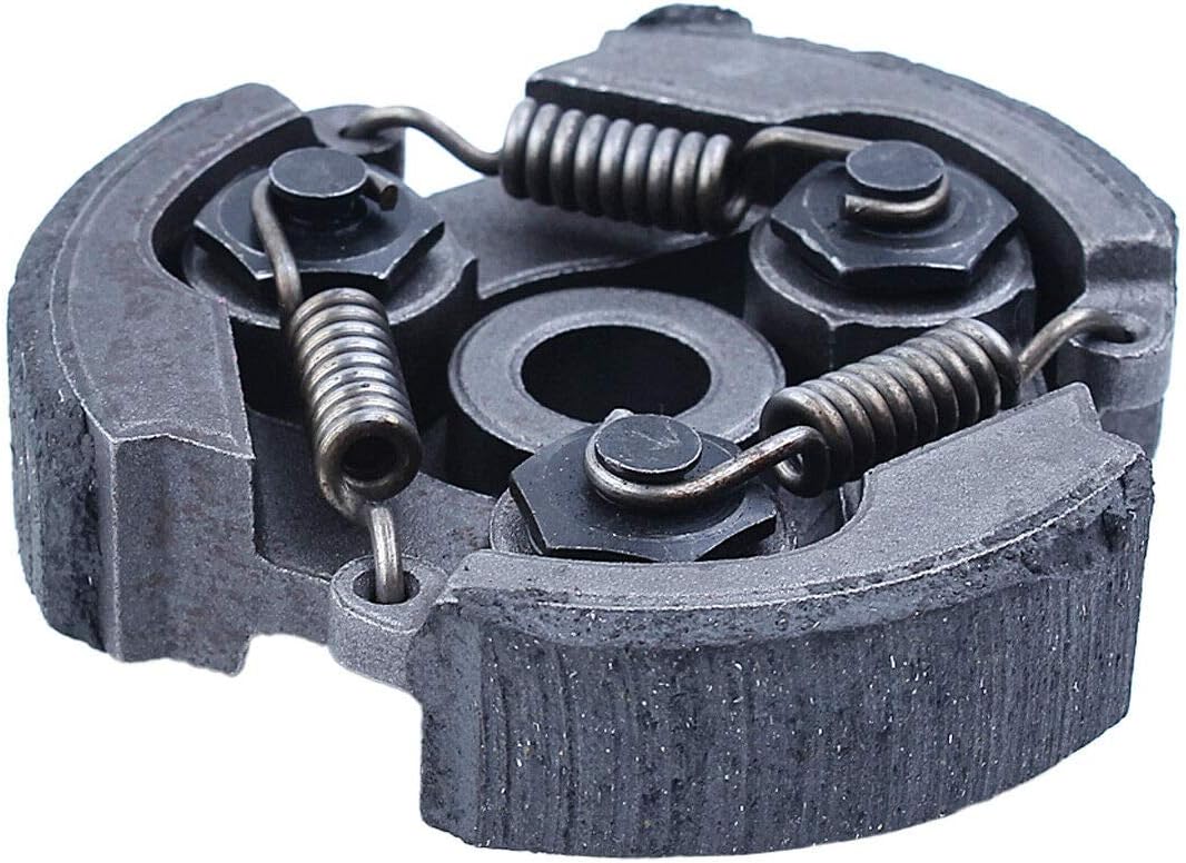 Underside view of the Fricgore clutch assembly showing the springs and mounting bolts.