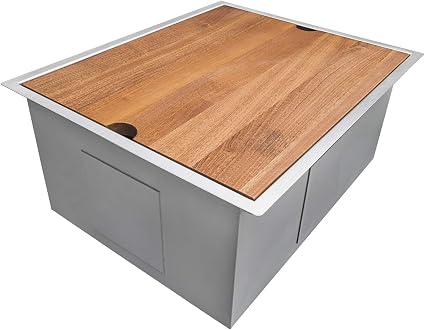 Ruvati 23" x 19" x 13" Deep Laundry Utility Sink,
