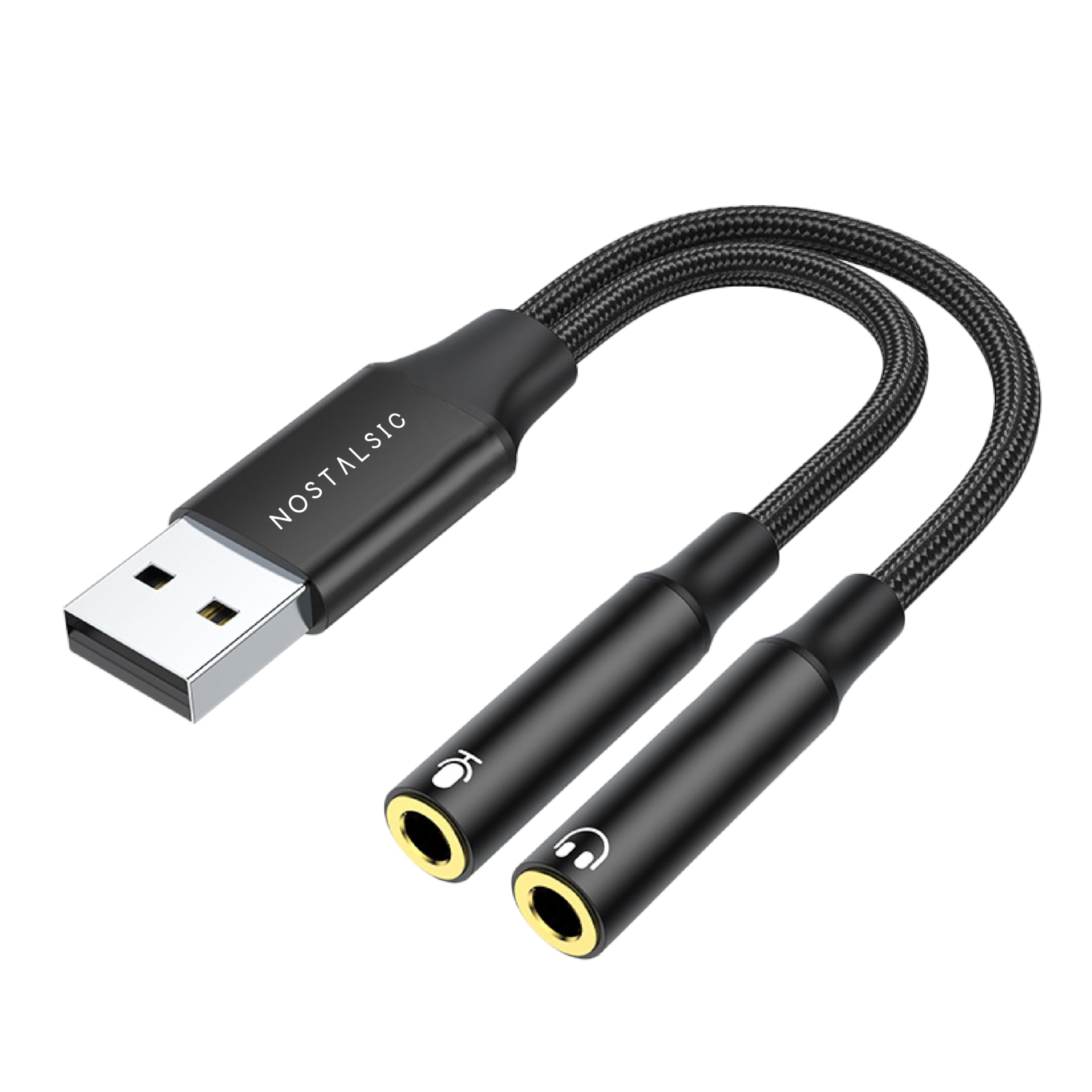 Amazon.co.jp: NOSTALSIC USB オーディオ 変換アダプタ ケーブル USB2