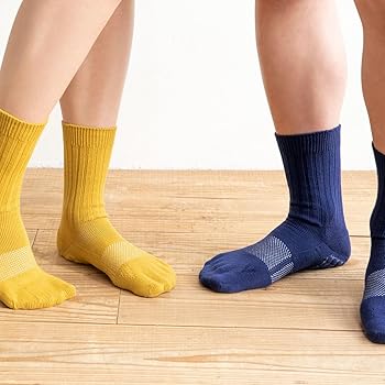 Amazon | [ケアソク] ととのえる ベーシック (ネイビー 22ｰ23cm
