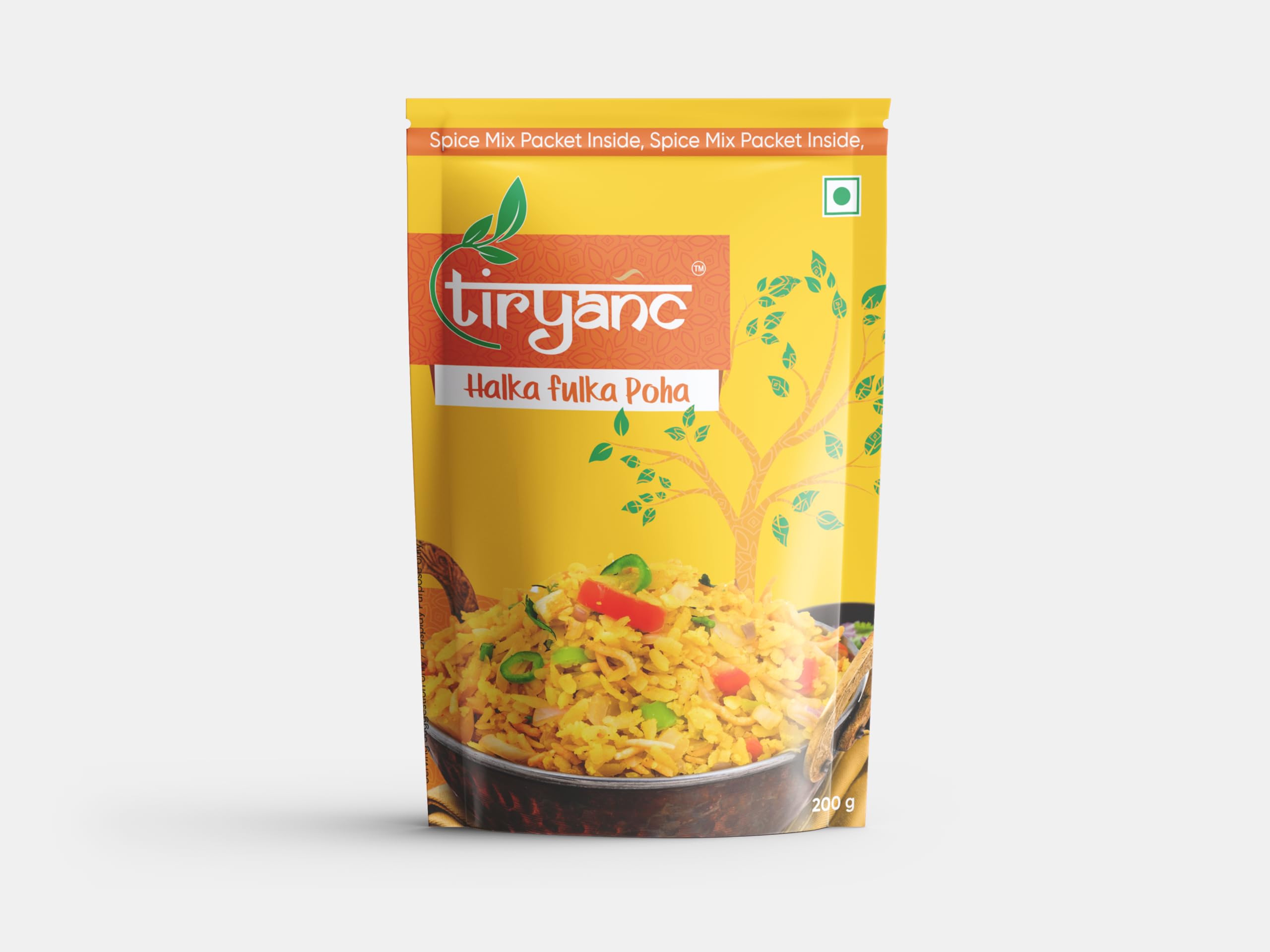 Tiryanc Halka Fulka Poha With Spice Mix 200 Grams|Chivda Mix|Poha Mix|Poha Chiwda, 200g Pack of 2 (B0D91ZC7LX) Amazon Price History, Amazon Price Tracker