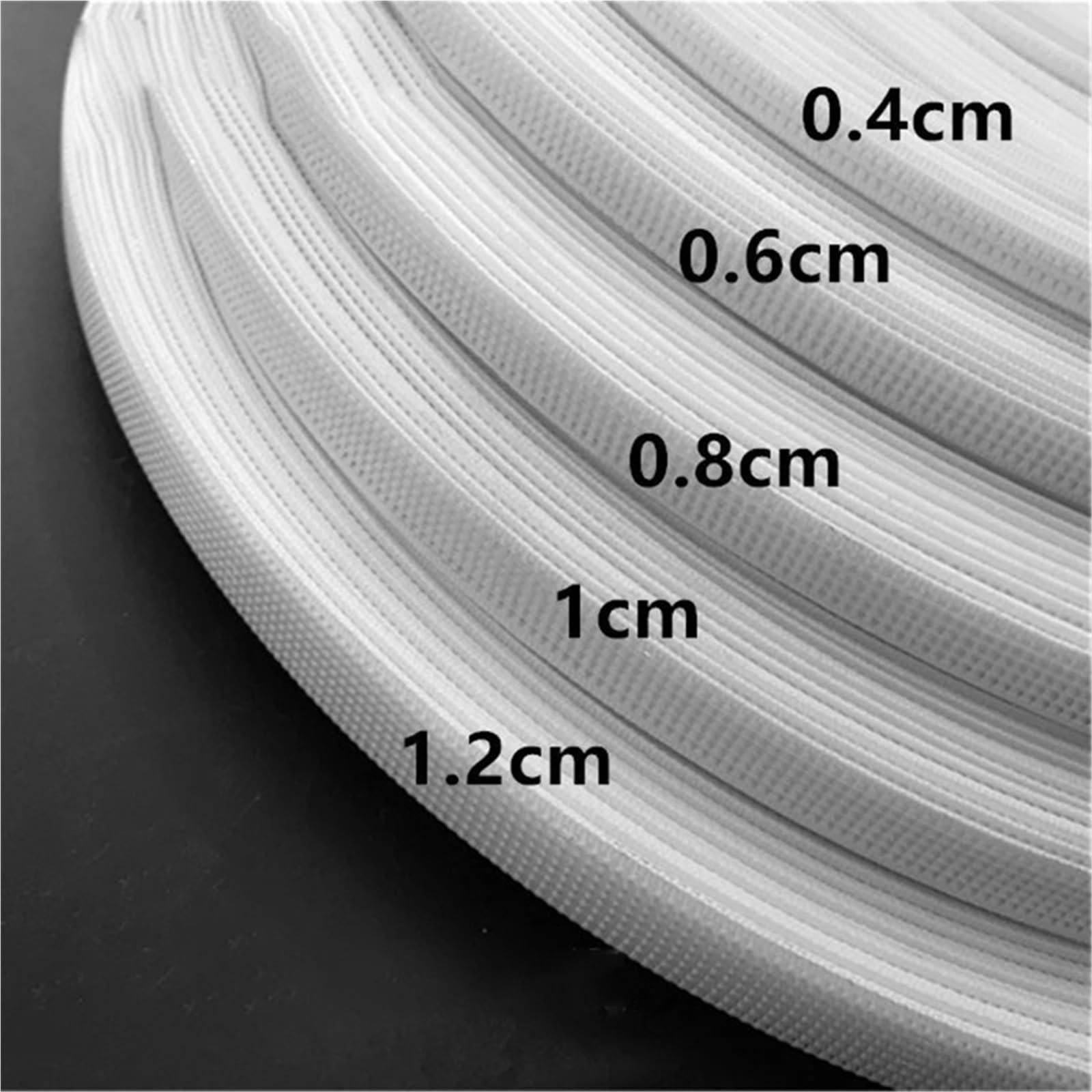 Korsettstäbchen Aus Kunststoff 50 Yards Polyester-Stäbchen for Nähen – durchnähbare Stäbchen mit niedriger Dichte for Korsetts, Stillhütchen, Brautkleider, Hochzeitskleider | Transparent,8mm