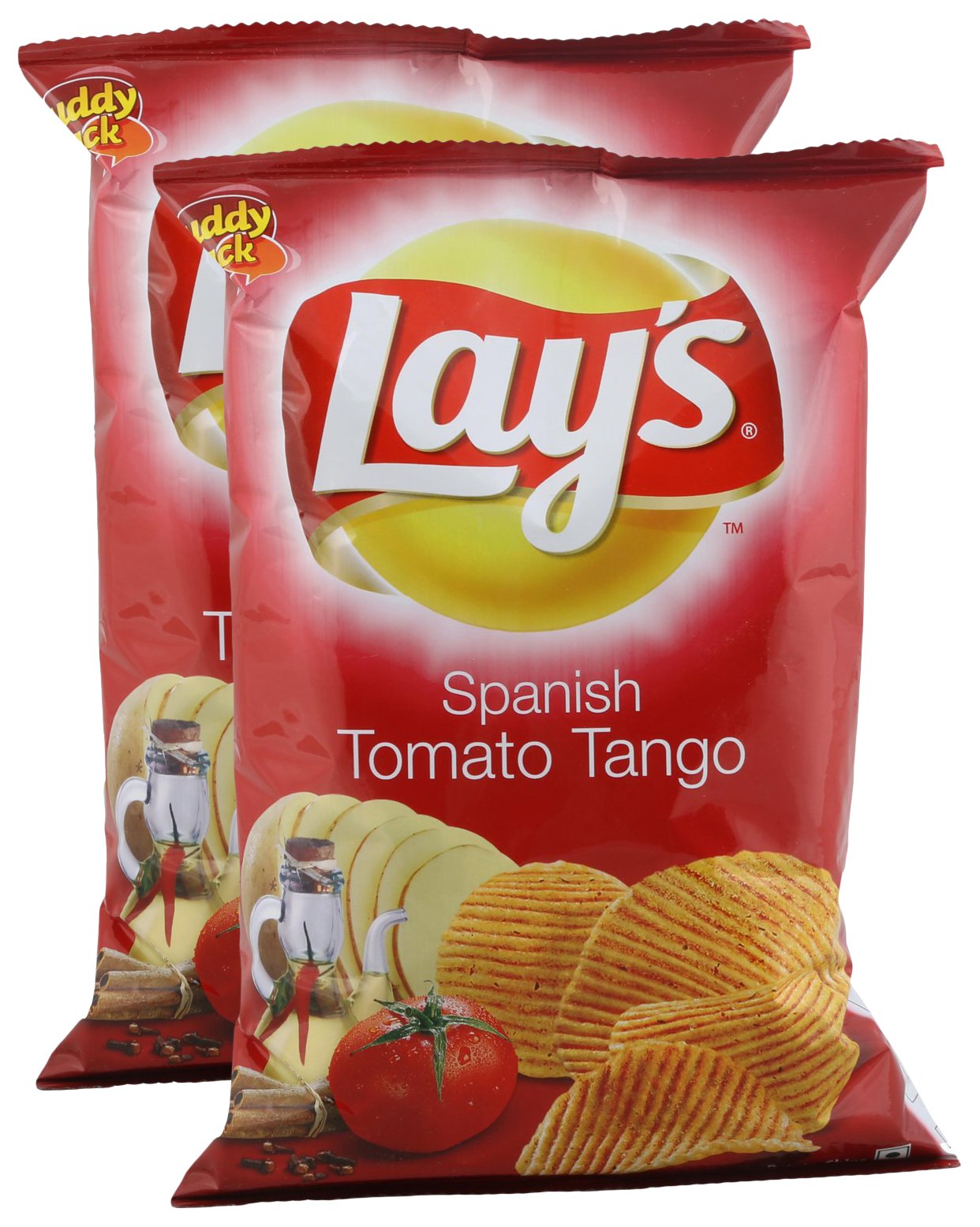 Lays Star Combo-Potato Chips Spanish Tomato Tango, 52 Gram (Pack of 2) Promo Pack (B06XZKJNKD) Amazon Price History, Amazon Price Tracker