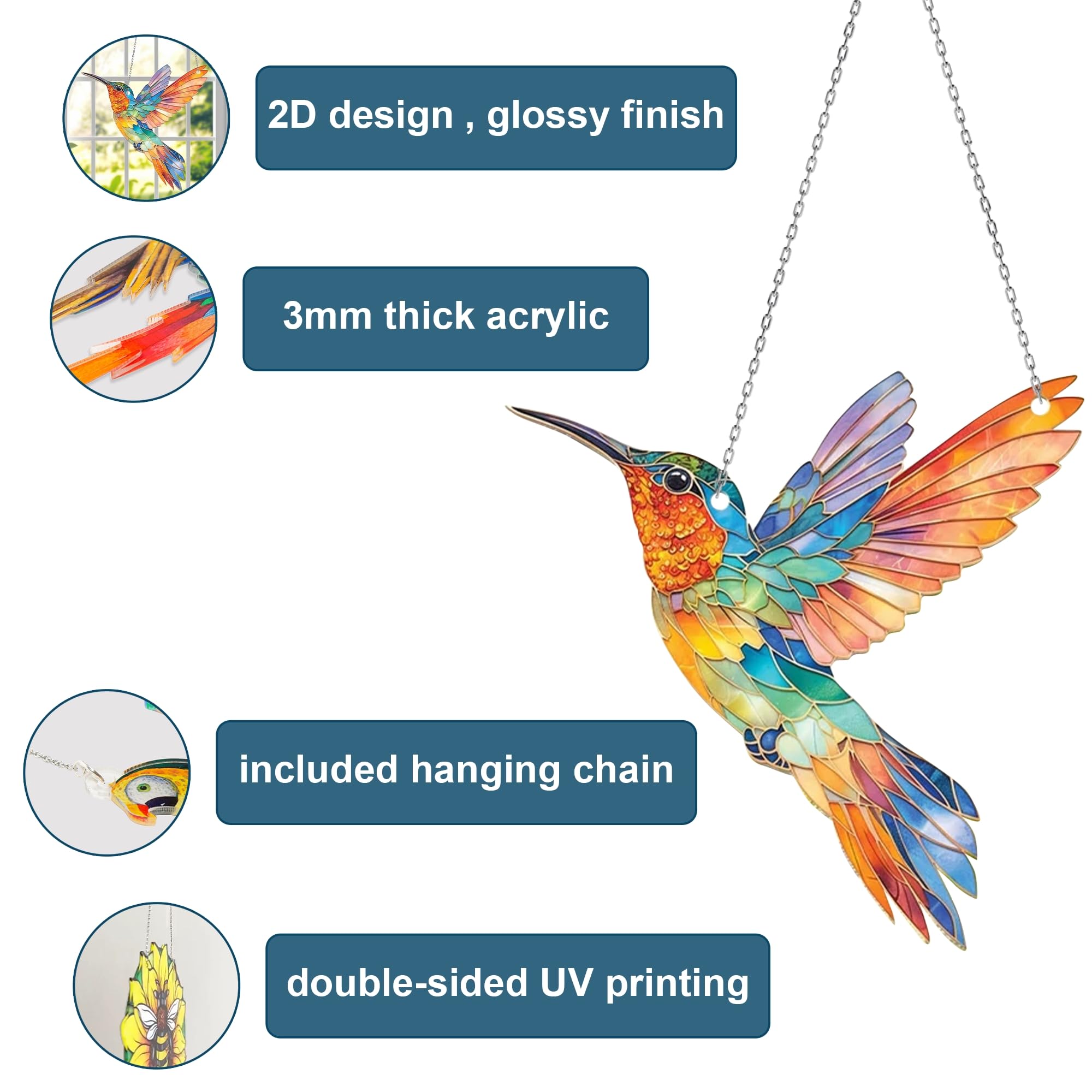 Letrero De Acrílico Transparente Con Mariposa - Decoración De Escritorio, Regalo Creativo Para Mujeres Y Amigos