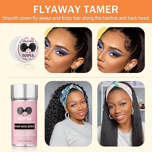 Miniatura 7 de Mousse de cabello fundido de encaje para pelucas y postizos de mujer, juego de herramientas de spray de tinte de acabado natural (marrón medio)