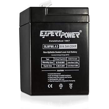 6 volt 4.5 ah rechargeable battery for ride on toys