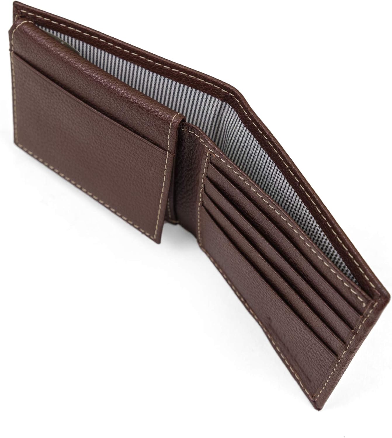 Timberland Men's Leather Wallet With Attached Flip Pocket - Image 4