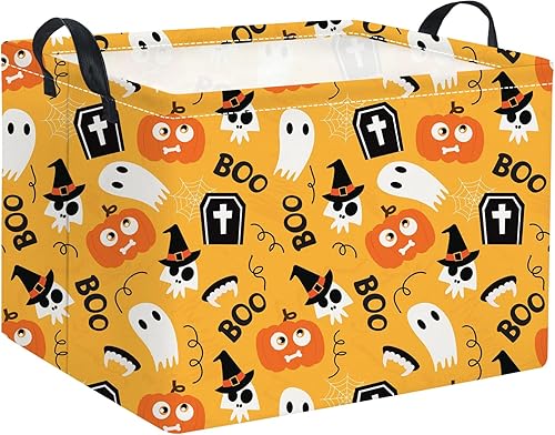 Miniatura 18 de Cesta rectangular de almacenamiento para niños, cesta de almacenamiento para bebés con asas para el hogar, cocina, niños y niñas, lindo contenedor