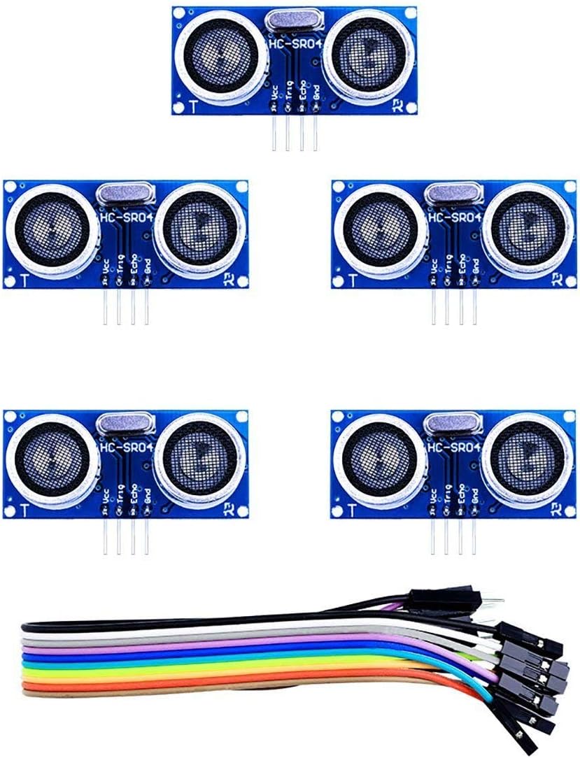 HC-SR04 Ultrasonic Module Distance Sensor for Arduino UNO MEGA2560 Nano Robot XBee ZigBee, Set of 5