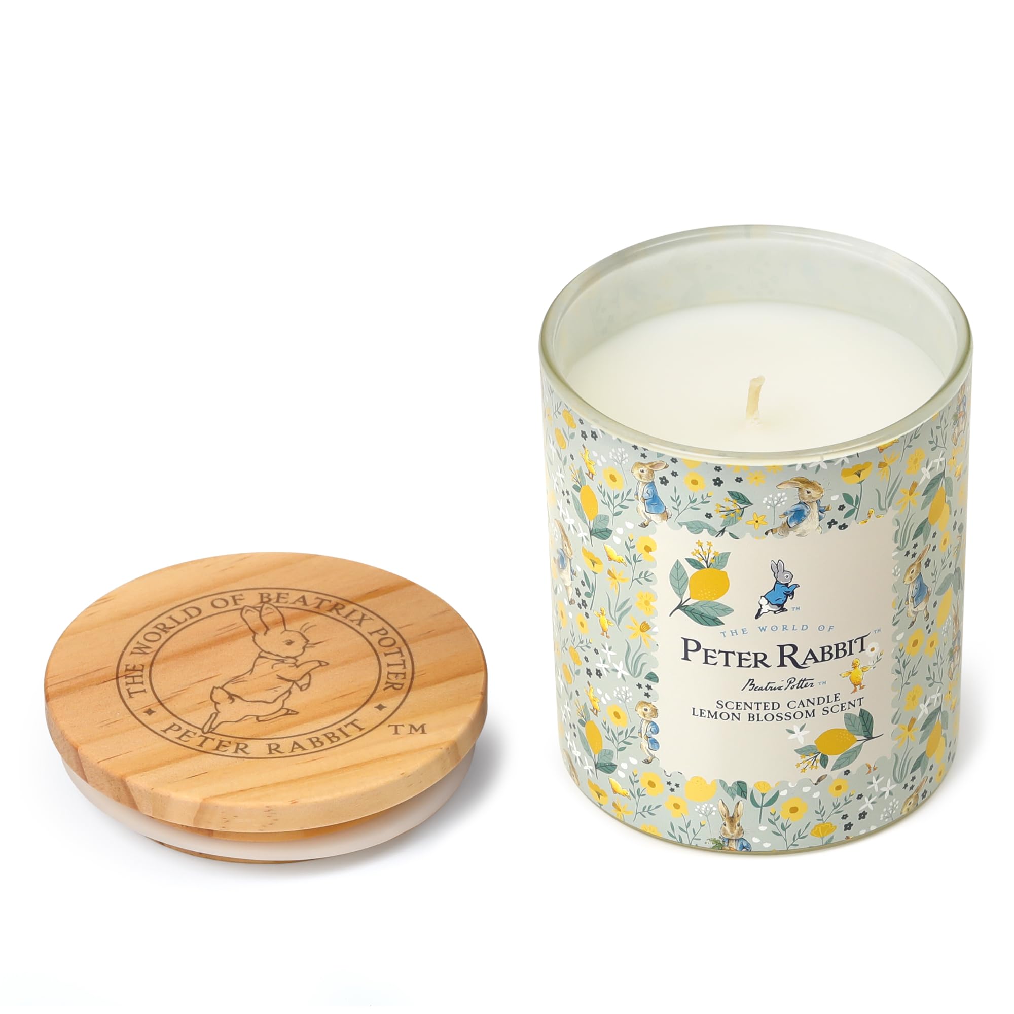 Peter Rabbit Glass Candle – Lemon Blossom Scent – 213G (1-Wick) – PR001PCV001UY