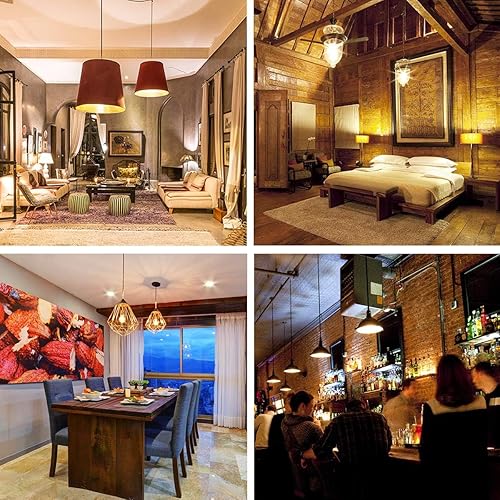 Miniatura 5 de ILC Bombilla LED equivalente a 85 W, bombillas que cambian de color, 2700 K, blanco cálido, control remoto RGB 6 modos, temporizador,