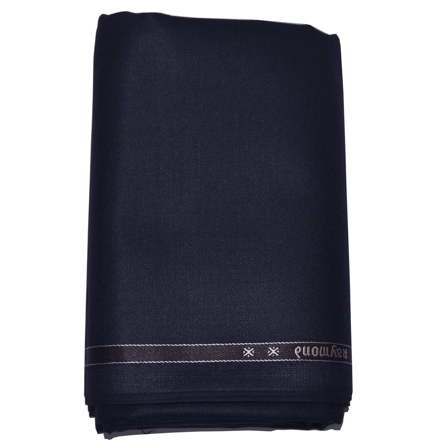 raymond Men's Polyester Unstitched 1.2 m Trouser Fabric (Deep Blue, Free Size)-picture-31