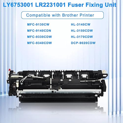 Miniatura 4 de LY6753001 LR2231001 Unidad de fijación del fusor compatible con impresora Brother HL-3140CW HL-3150CDW HL-3170CDW MFC-9310CW MFC-9140CDN MFC-9330CDW