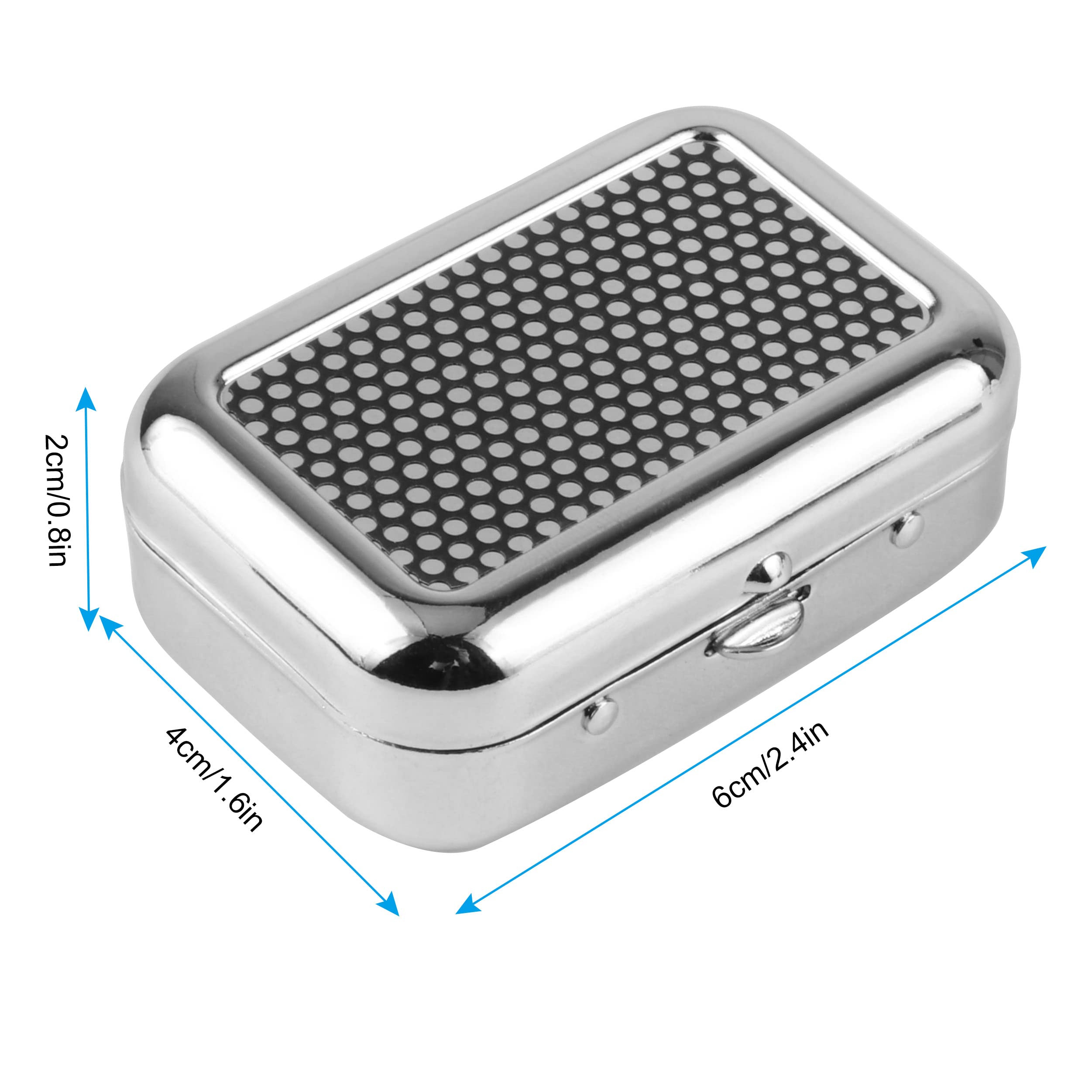 Posacenere Tascabile In Acciaio Inox - 2 Pezzi, Portatile E Sicuro Per Auto E Viaggi - Foto 8