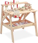 Melissa & Doug Solid Wood Project Workbench Play Building Set