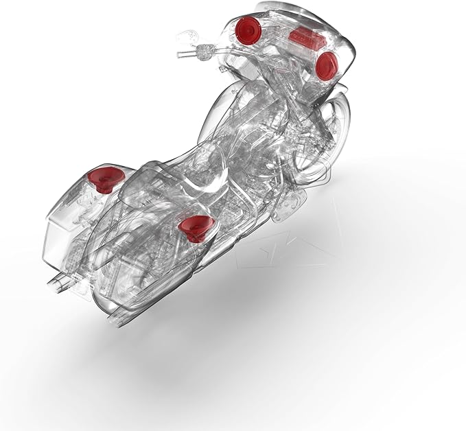 Kit de Audio Rockford Fosgate HD24-STG3 Stage-3 para Harley-Davidson miniatura 2