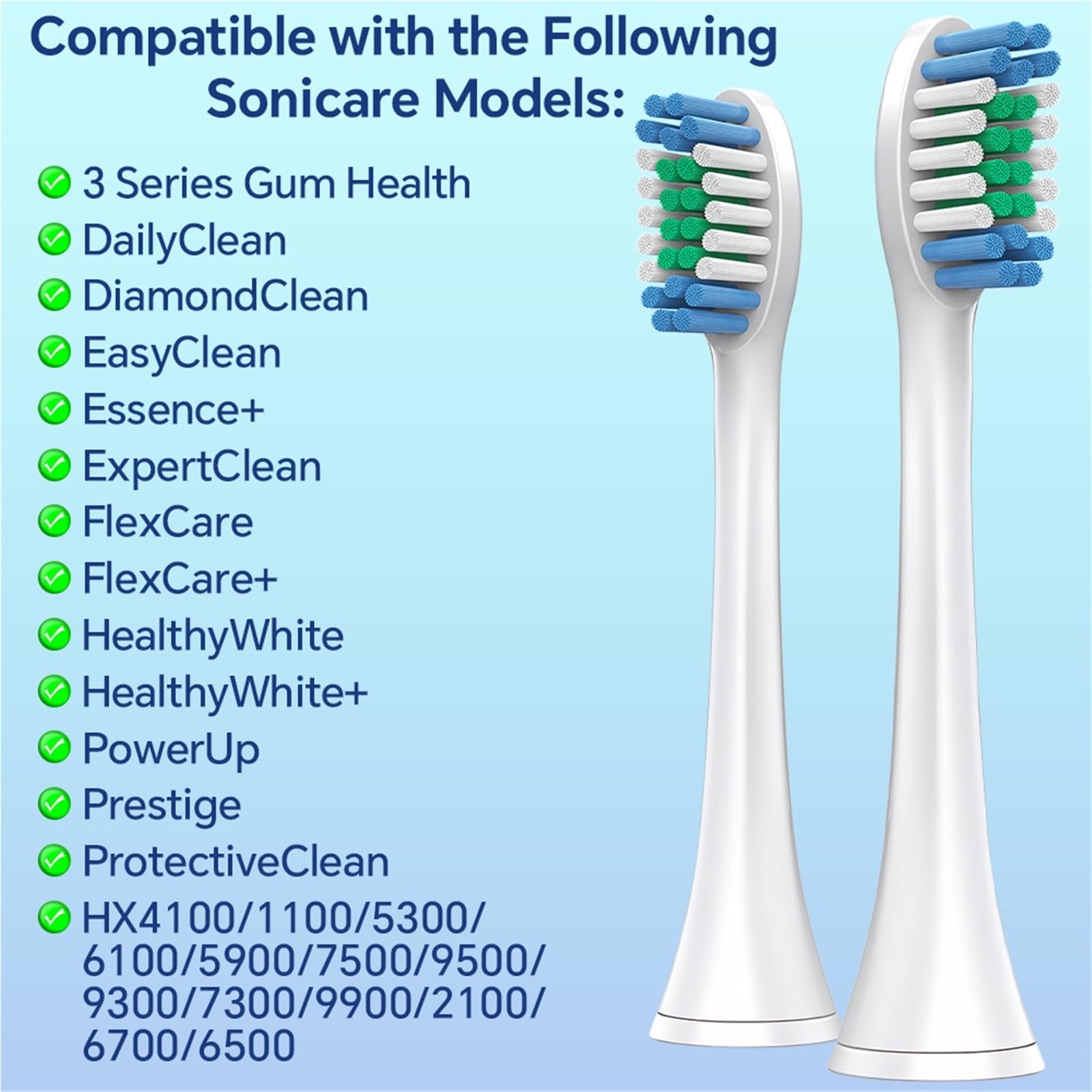 Testine, compatibile con Philips, 4100 1100 2100 4300