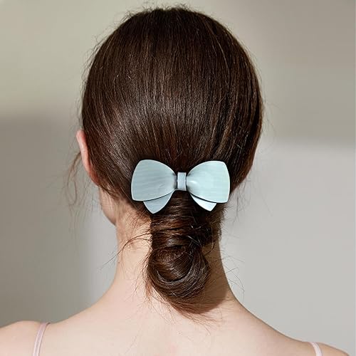 Miniatura 2 de Pasadores para el cabello para mujer, 3 pasadores de mariposa para cabello grueso, diseño francés con hermosas líneas, elegantes y elegantes,