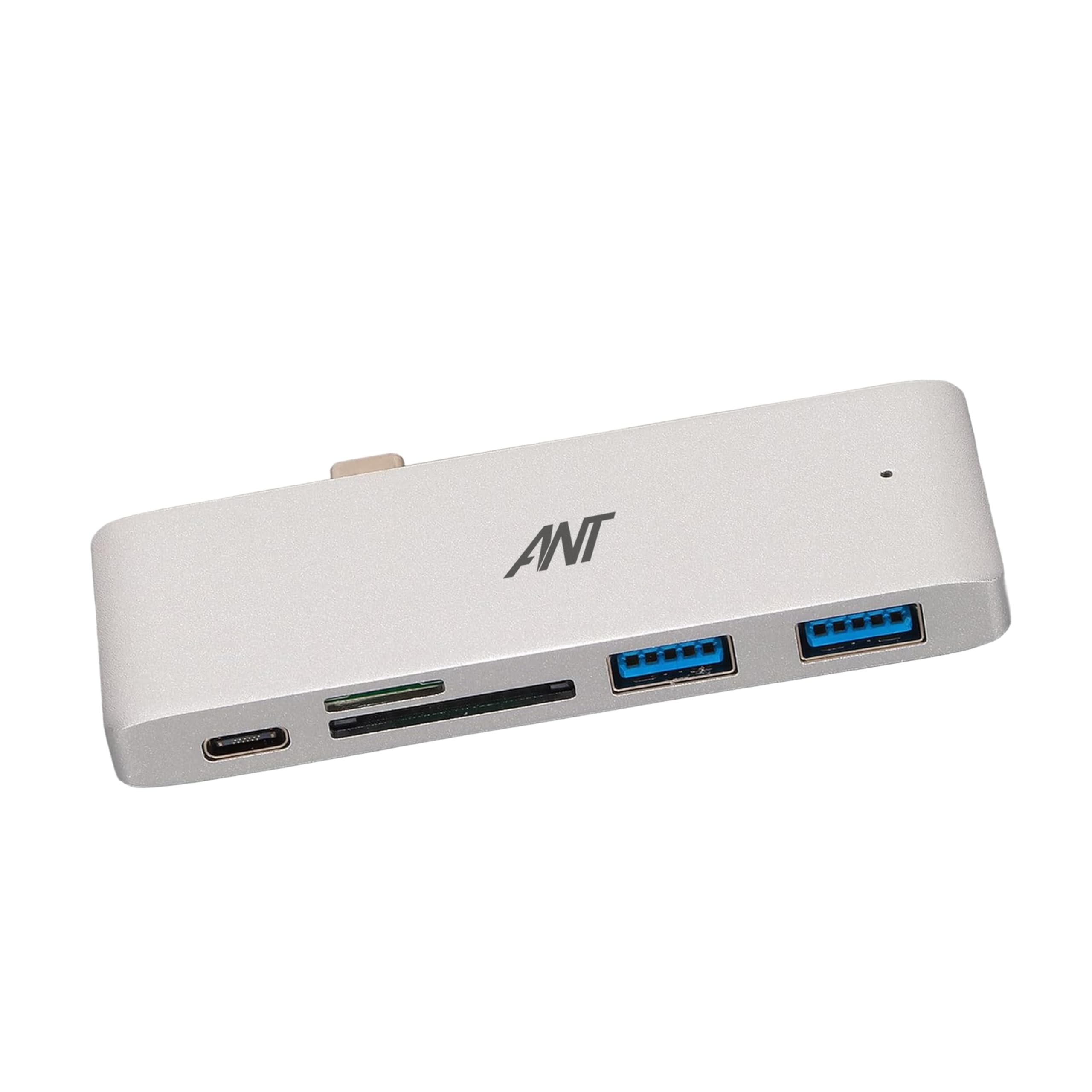 Ant Booster MAK 01 USB Hub – 4-Port USB 3.0 Splitter in Silver | High-Speed 5Gbps Data Transfer, Lightweight & Compact for Laptop, PC, MacBook, Windows & More-image-21