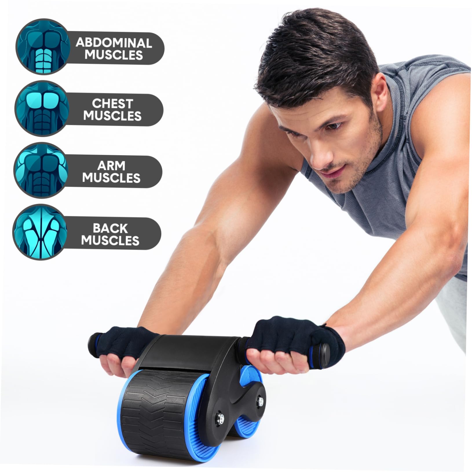 Rueda Ab Rueda Ab Er Para Entrenamiento Rodillera Deportiva Rodillera Para Deportes Equipo De Ejercicio Ab Máquinas De Ejercicio Para Uso Doméstico Rueda Abdominal Máquina Er