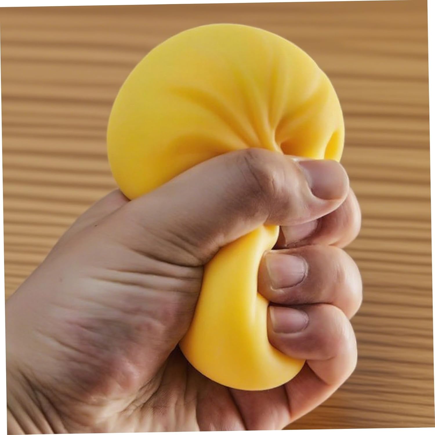 4Pcs Dumpling Stress Ball, Soft Decompression Dough Anxiety Toys with Slow Rising Effect for Birthday, Party Favors
