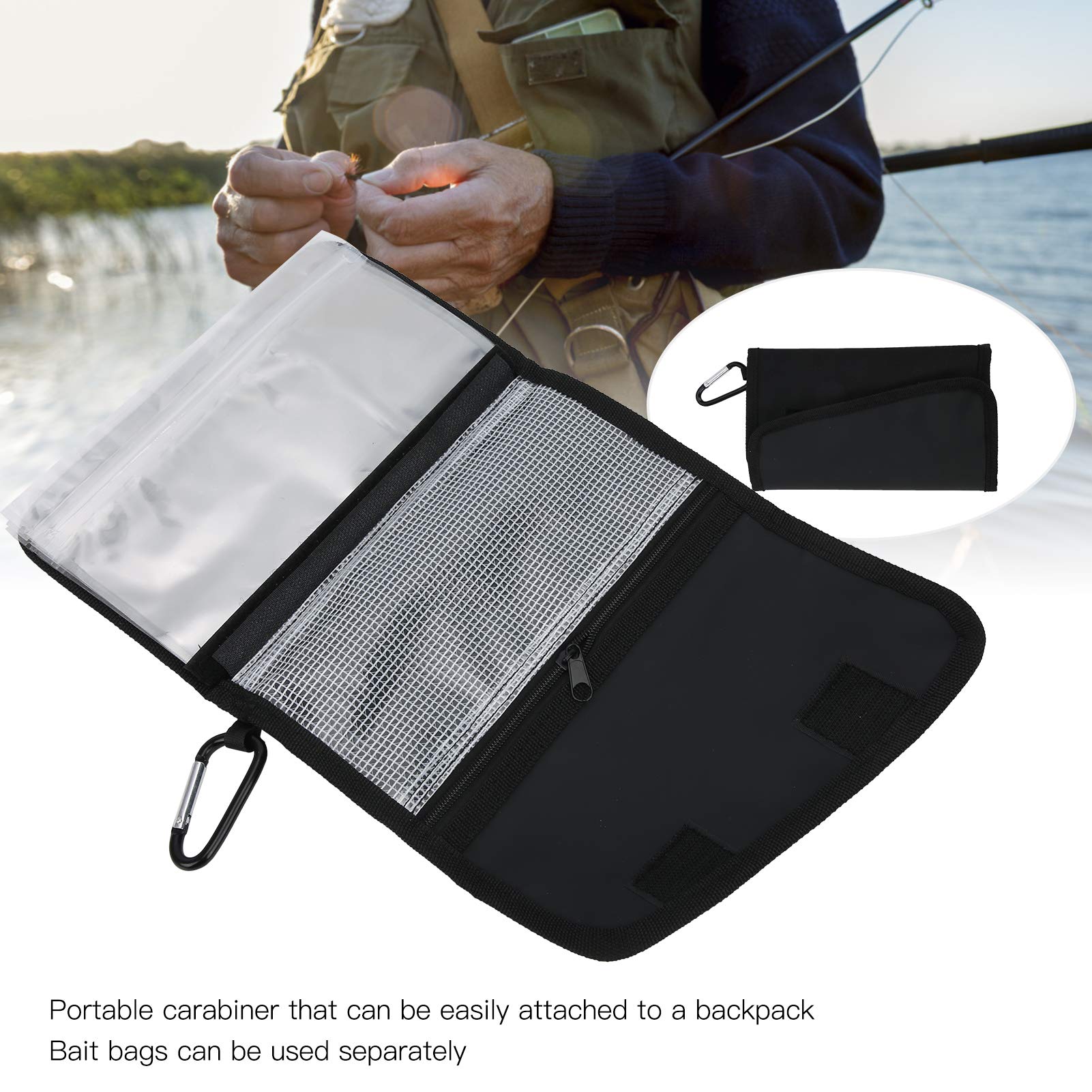 Porte-mouches Portable - Sac De Rangement Pour Cuillères Et Appâts - Durable