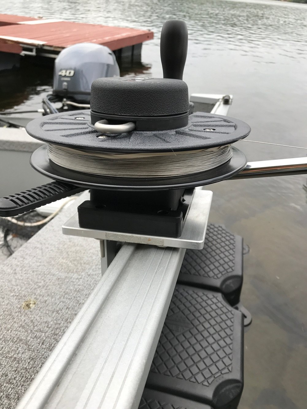 Brocraft Alumacraft Boat Downrigger Bracket/Universal Aluminum