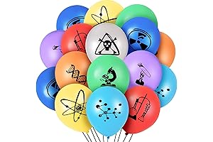 40 Pieces Science Party Balloons: Celebrate Your Science-Themed Birthday in Style!