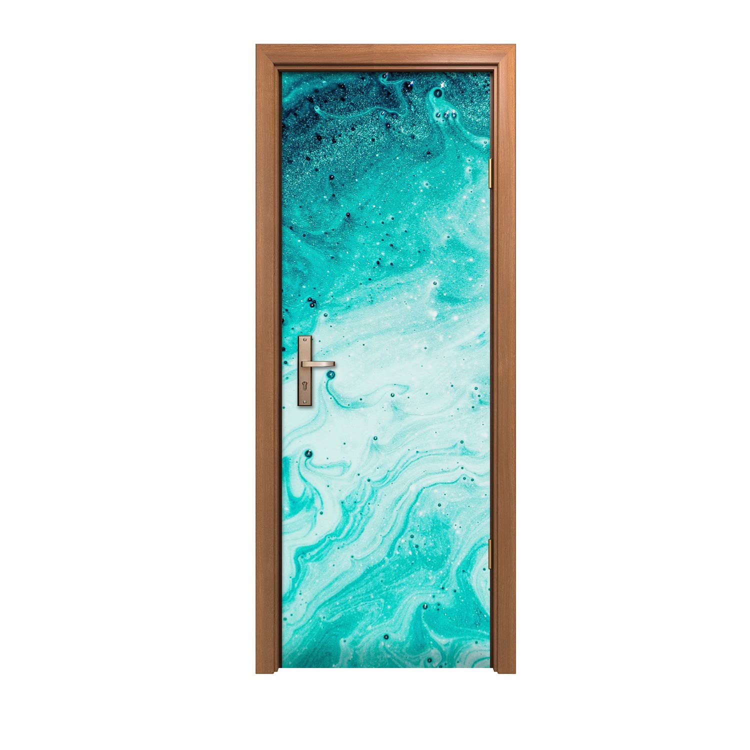 Autocollant de porte 70x200cm design d'intérieur décoration murale abstraction