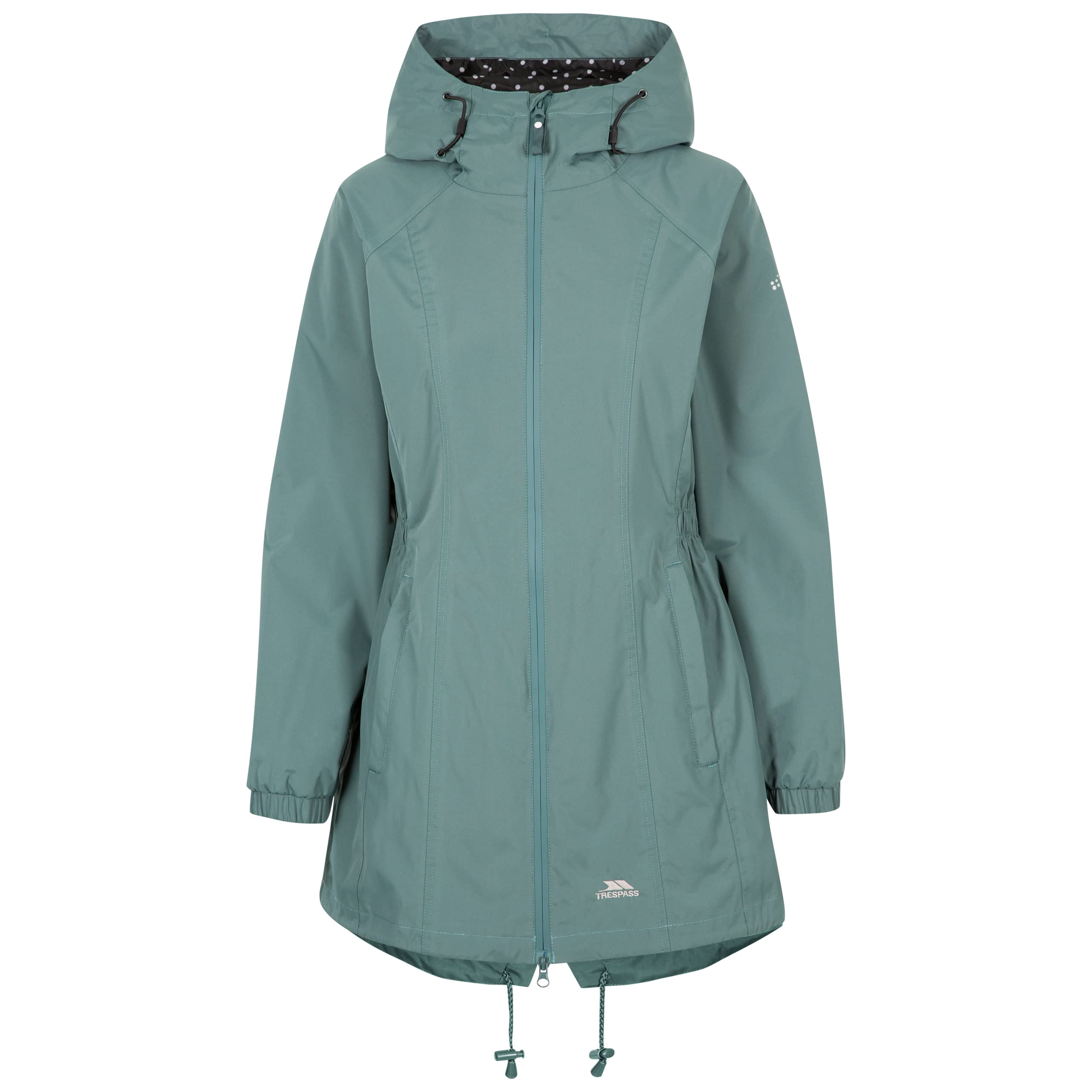 Trespass (18, Spruce ) Womens Waterproof Jacket Daytrip Green