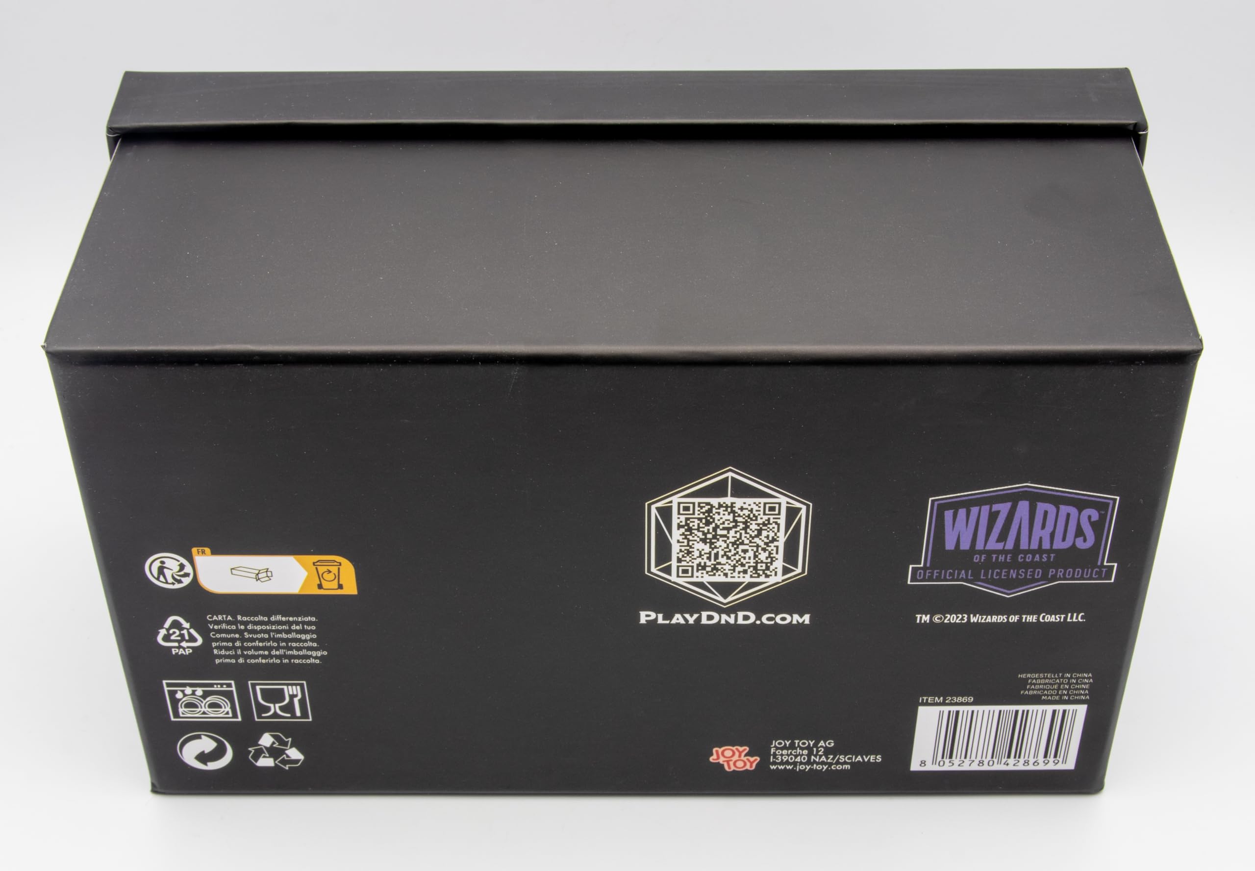 Joy Toy Dungeon & Dragons set di 2 bicchieri da Whisky in confezione regalo 19x13x8 cm