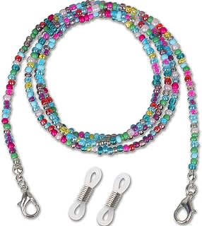 Glasses Strap Holder Chain, Eyeglass String Strap Eyewear Retainer, Stylish Eyeglass Chains for Women Men, Color Mask Chain